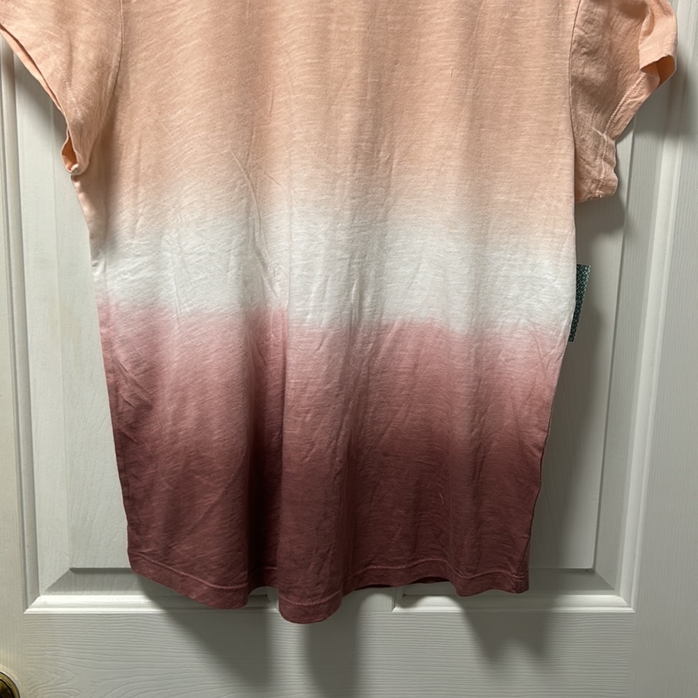 NWT Susina Tri Colored 100% Cotton Tee Size Large - Picture 3 of 12